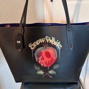 Disney X Coach Market Tote With Poison Apple Graphic  special-edition